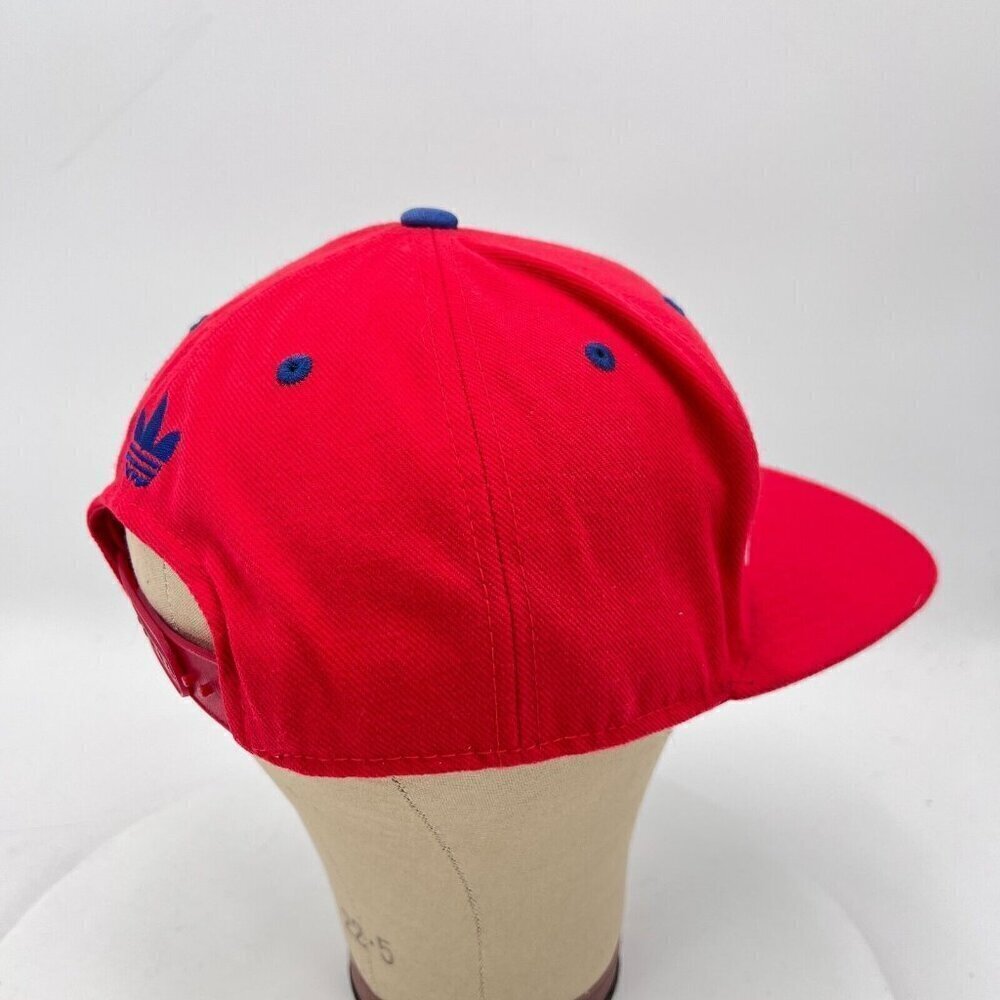 Adidas Los Angeles Clippers LAC NBA Red Blue Ebroidered Snapback Cap Hat - Picture 6 of 10
